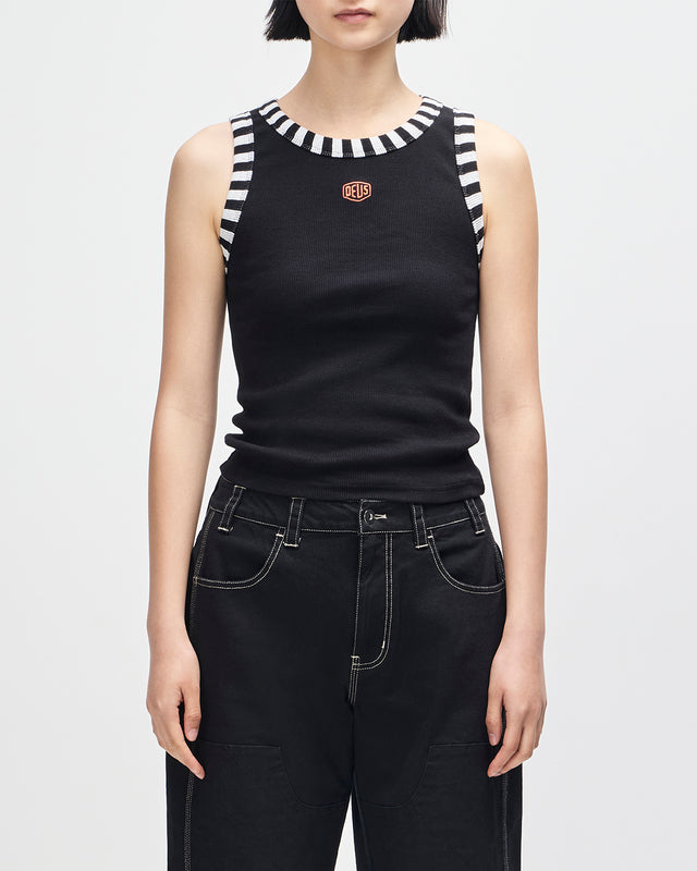 RALLY SHIELD TANK - BLACK