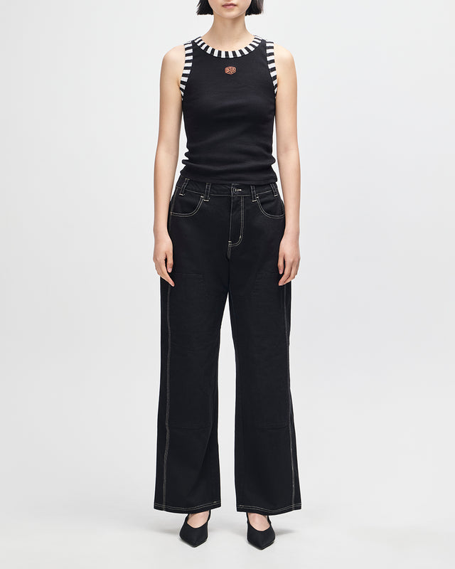 RALLY SHIELD TANK - BLACK