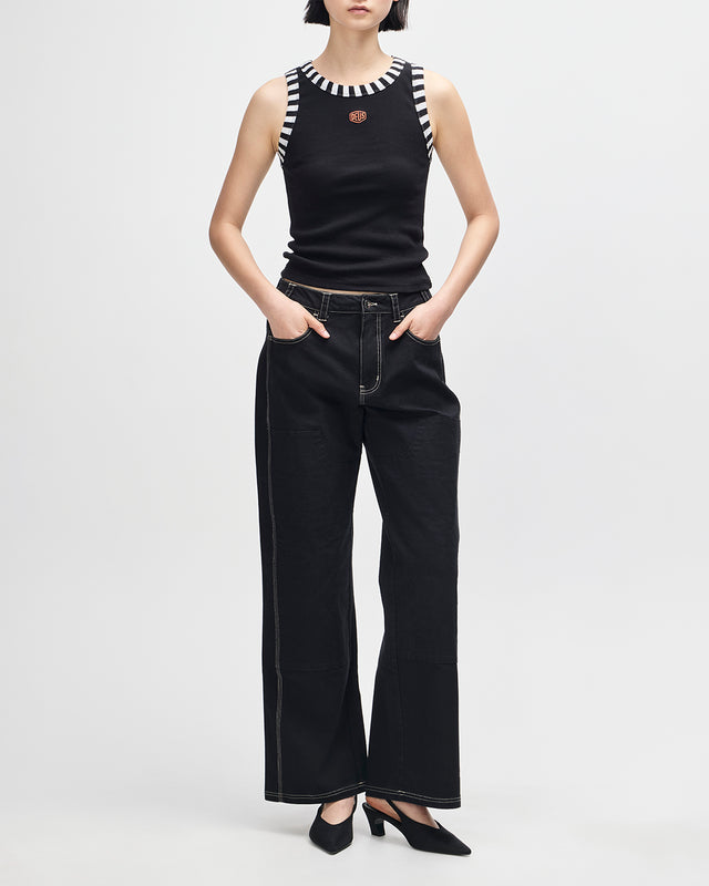 RALLY SHIELD TANK - BLACK