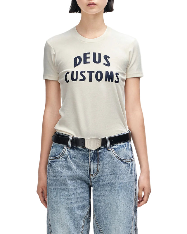 HELENE TEE - DIRTY WHITE