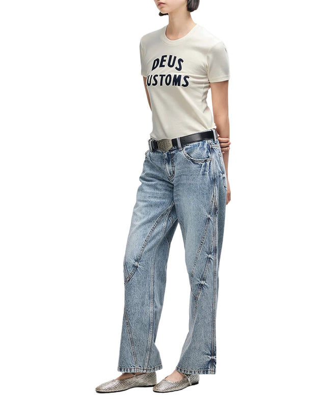 HELENE TEE - DIRTY WHITE