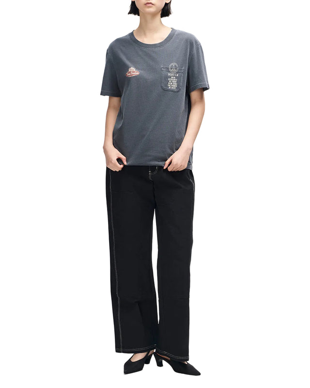 A110 TEE - ANTHRACITE