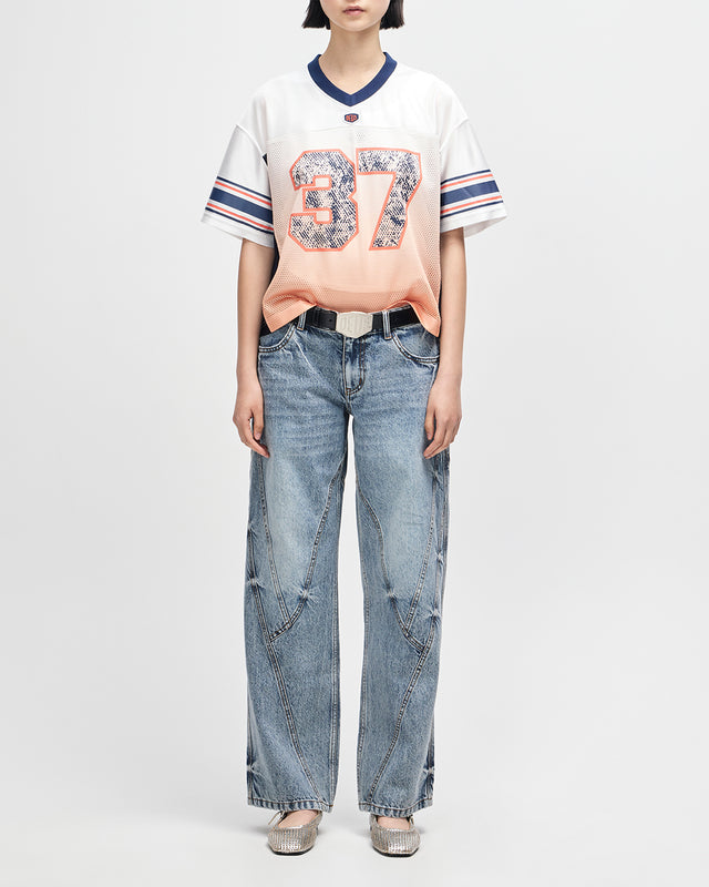 SAN REMO #37 TOP - FLAME BLANC