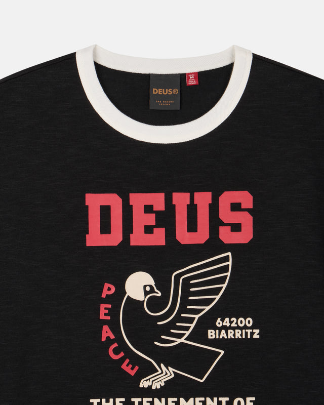 BUCK UP TEE - BLACK