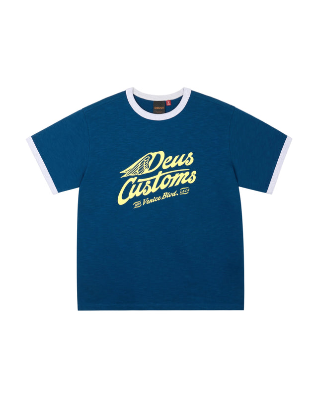 WINGLET RINGER TEE - BLUE