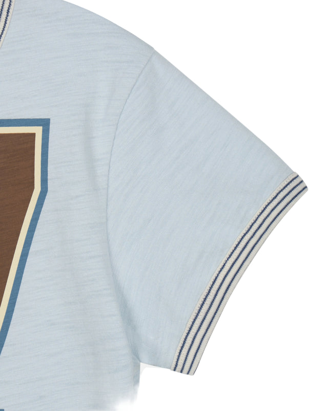 W. POP TEE - SKY BLUE