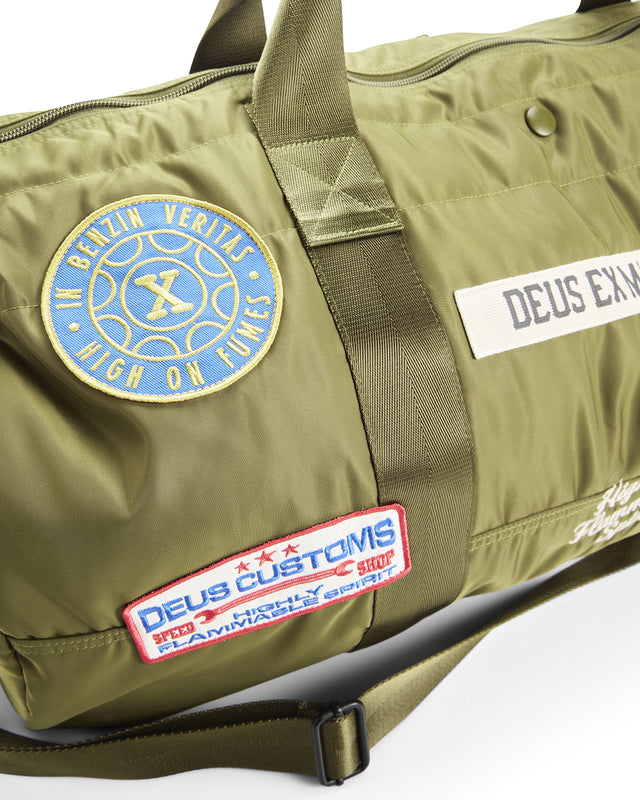 MONTY DUFFLE BAG - OLIVE GREEN