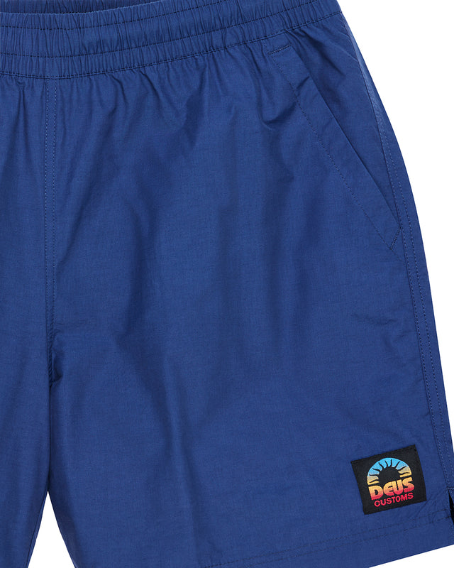 SERVICE SWIM SHORT 5 - MECHANIC BLUE