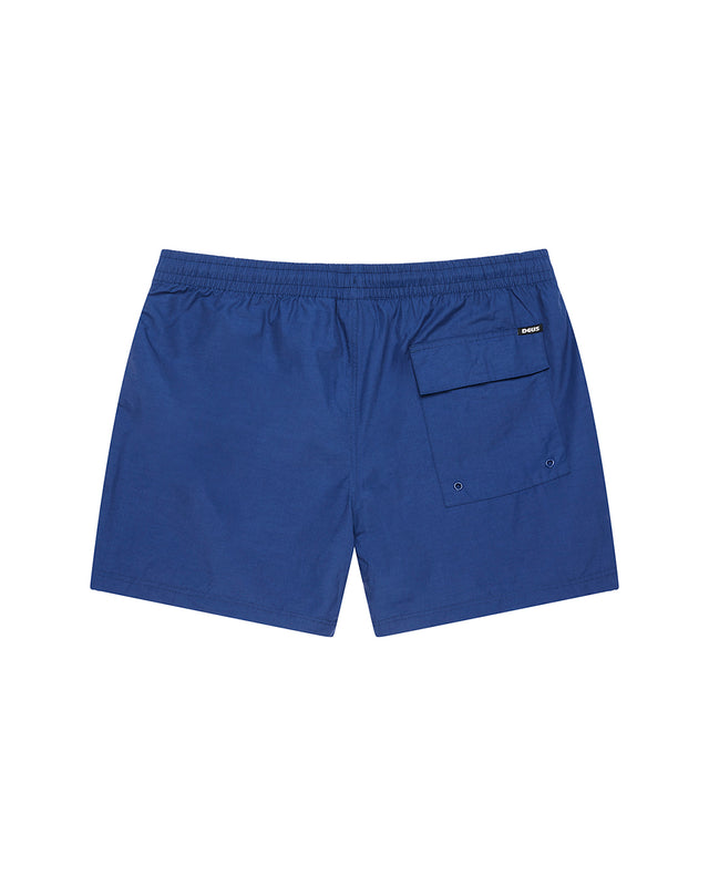 SERVICE SWIM SHORT 5 - MECHANIC BLUE