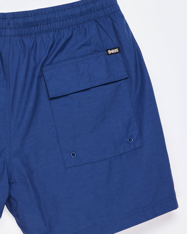 SERVICE SWIM SHORT 5 - MECHANIC BLUE