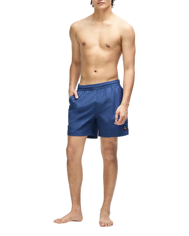 SERVICE SWIM SHORT 5 - MECHANIC BLUE