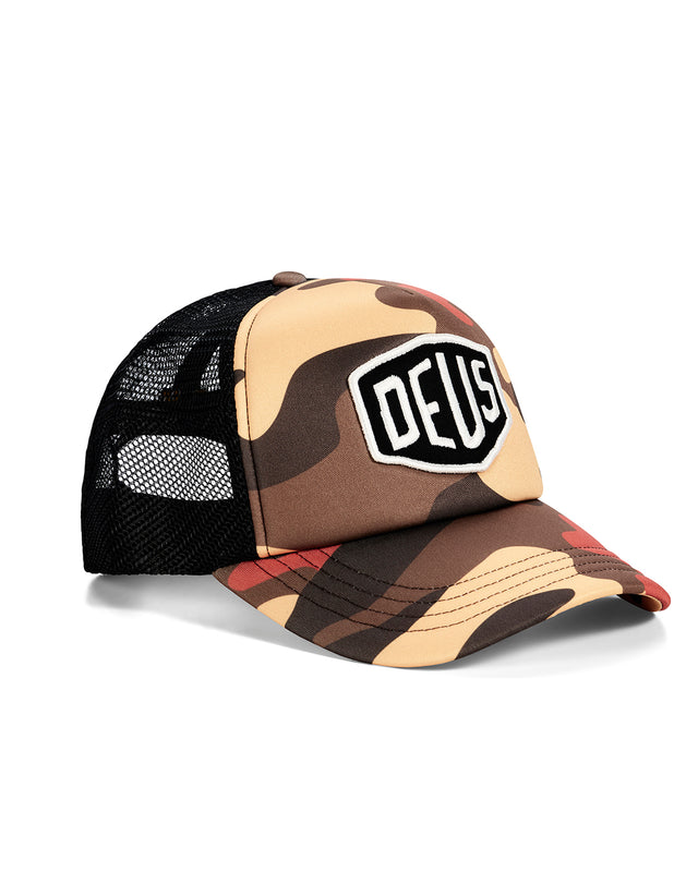 OMBRE SHEILD TRUCKER - RUST CAMO