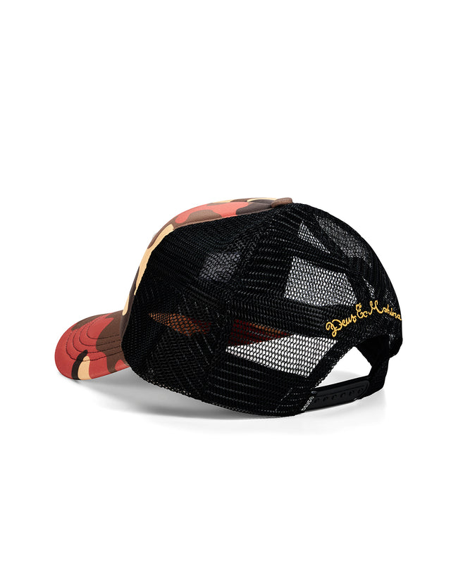 OMBRE SHEILD TRUCKER - RUST CAMO
