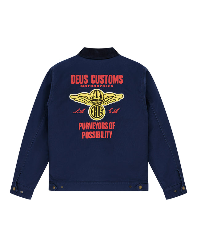 CUTAWAY JACKET - NAVY