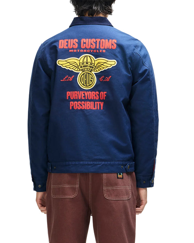 CUTAWAY JACKET - NAVY