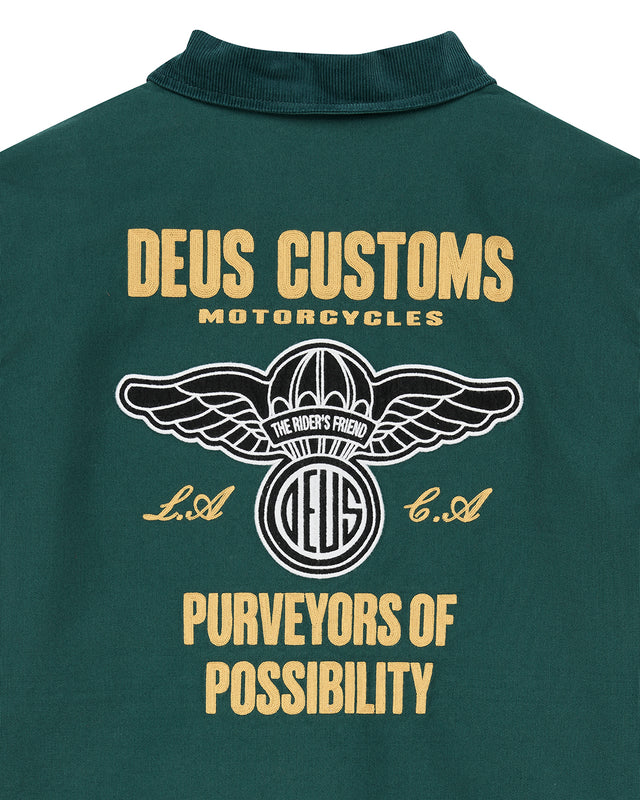 CUTAWAY JACKET - RACING GREEN