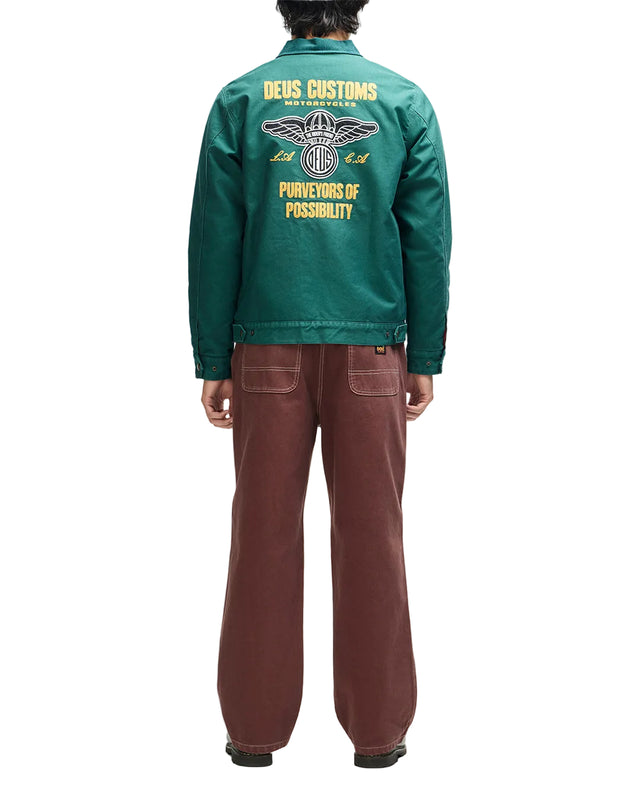 CUTAWAY JACKET - RACING GREEN