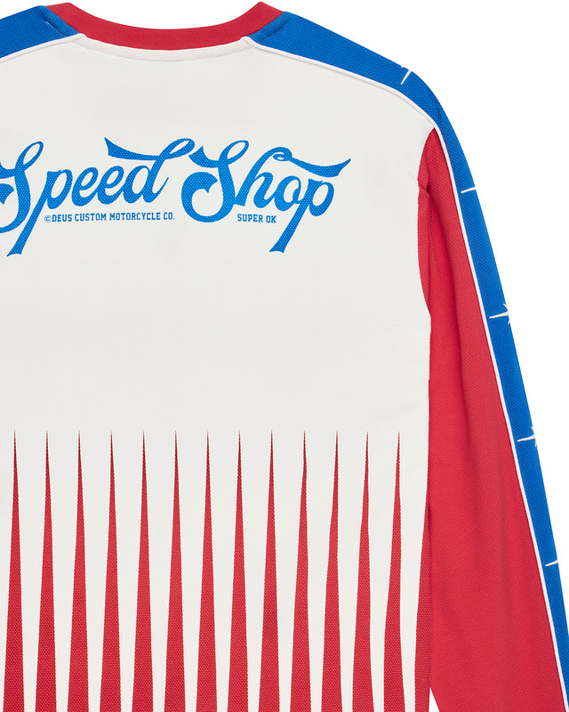 TRIFE LIFE MOTO JERSEY - TOFU WHITE