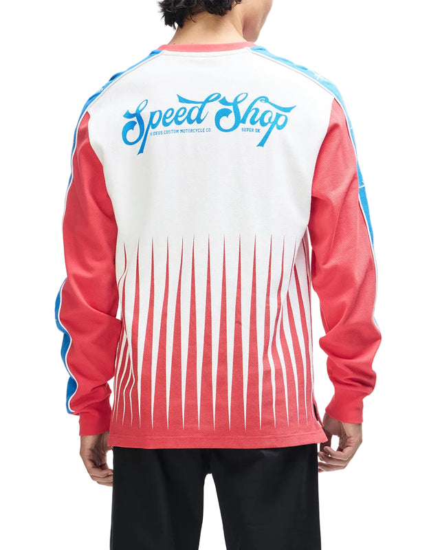 TRIFE LIFE MOTO JERSEY - TOFU WHITE