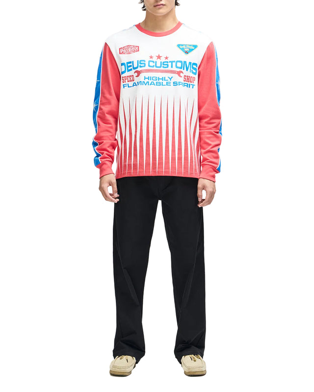 TRIFE LIFE MOTO JERSEY - TOFU WHITE