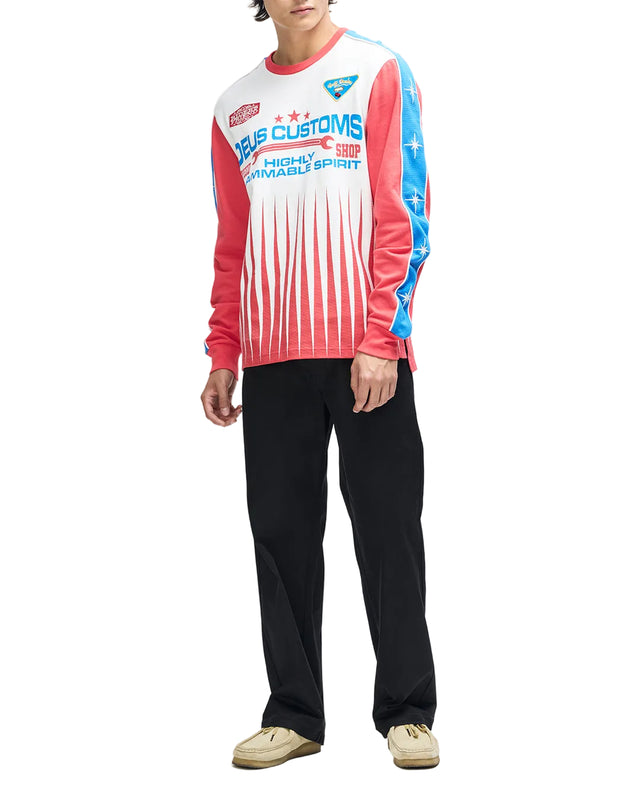 TRIFE LIFE MOTO JERSEY - TOFU WHITE