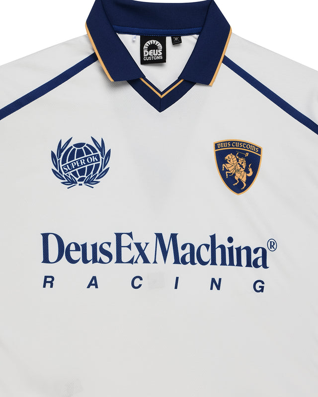 GALACTICO MOTO JERSEY - WHITE