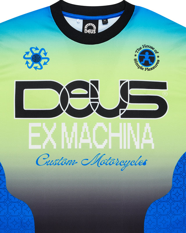 MANHOLE MOTO JERSEY - BLACK