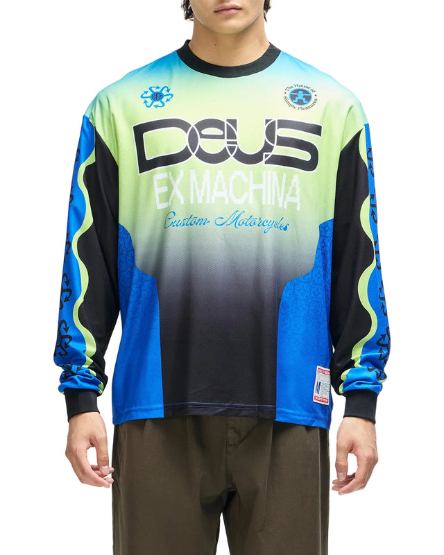 MANHOLE MOTO JERSEY - BLACK