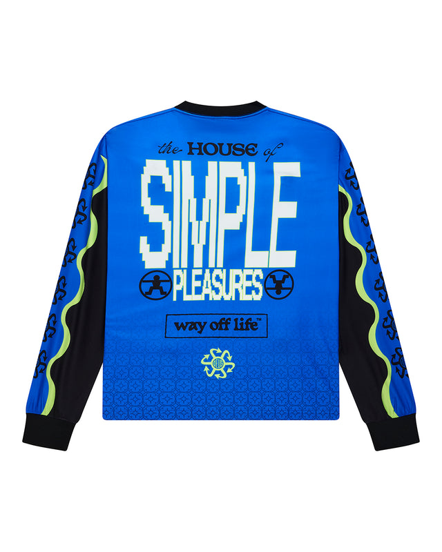 MANHOLE MOTO JERSEY - BLACK