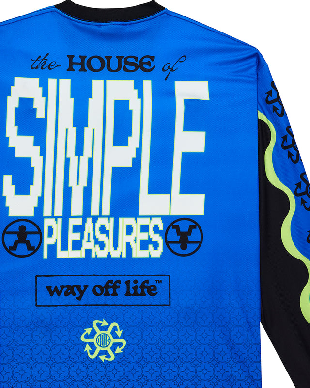 MANHOLE MOTO JERSEY - BLACK