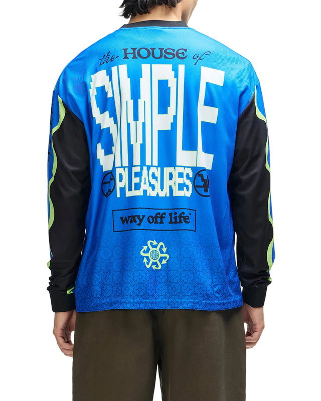 MANHOLE MOTO JERSEY - BLACK
