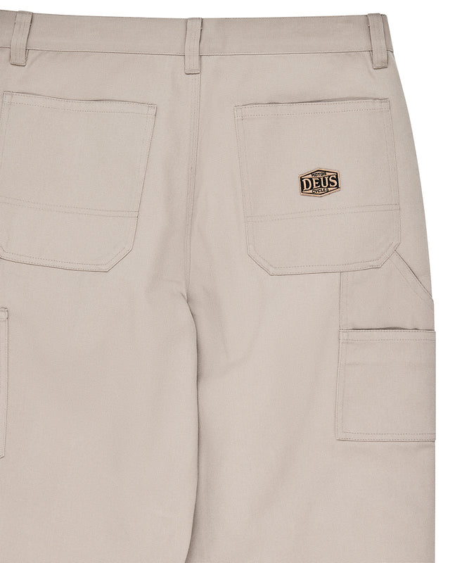 BIG FELLA CANVAS PANT 2 - KHAKI