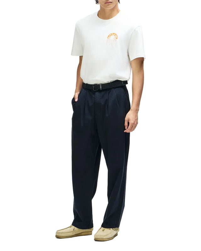 OTTO PLEATED PANT - BLACK