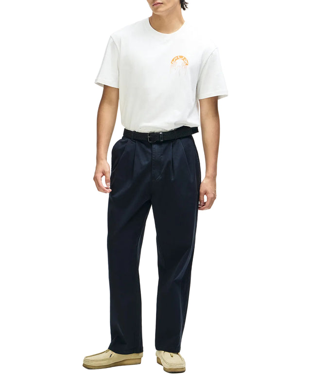 OTTO PLEATED PANT - BLACK
