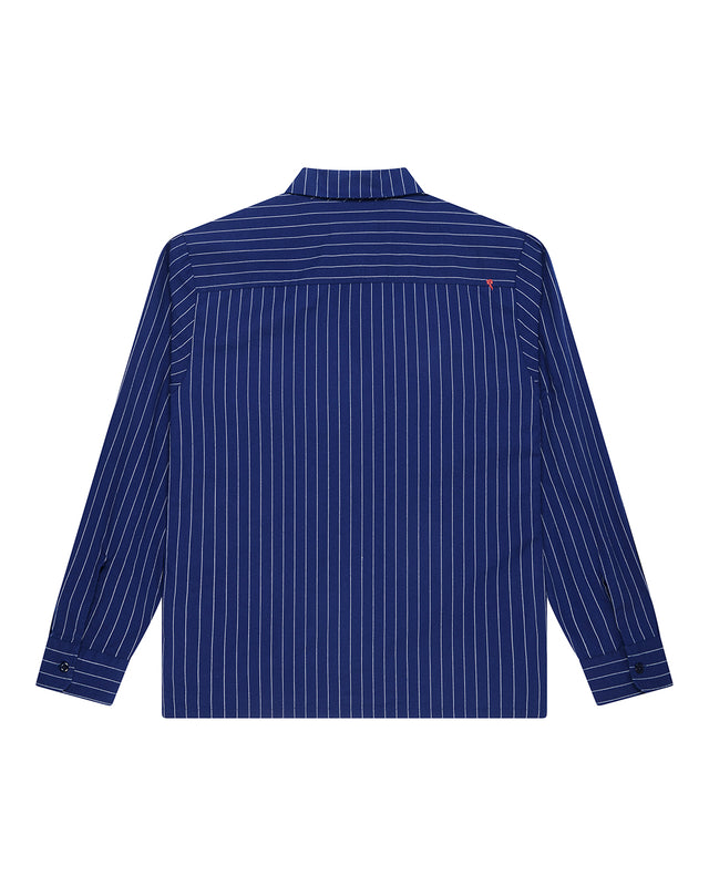 FORECOURT STRIPE SHIRT 2 - MECHANIC BLUE