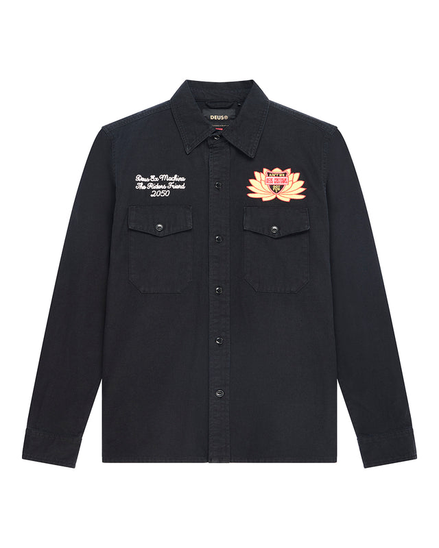 SACRED CHEST SHIRT - BLACK
