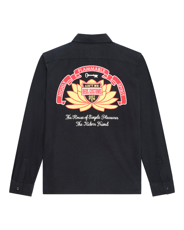 SACRED CHEST SHIRT - BLACK