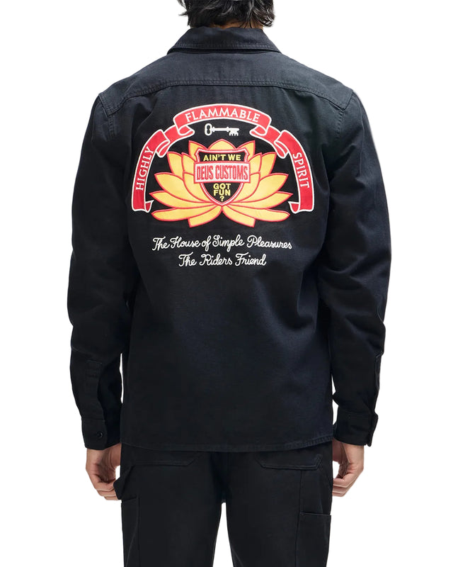 SACRED CHEST SHIRT - BLACK