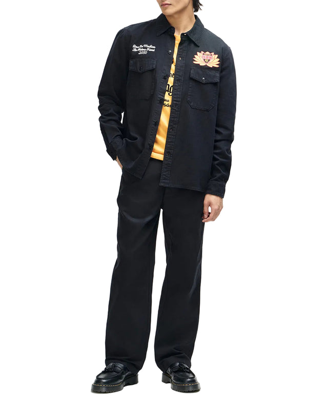 SACRED CHEST SHIRT - BLACK
