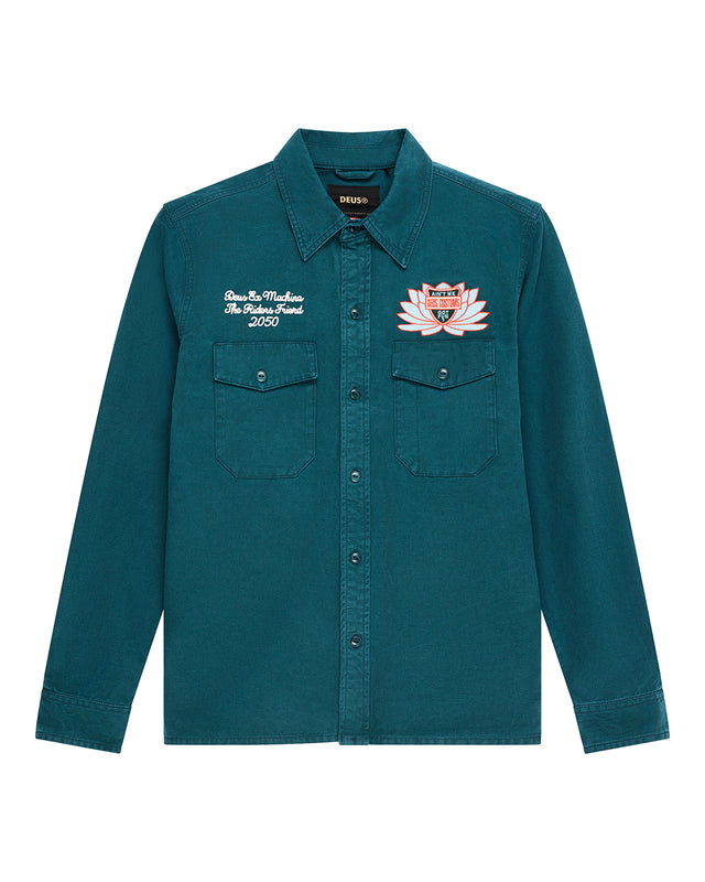 SACRED CHEST SHIRT - RACING GREEN