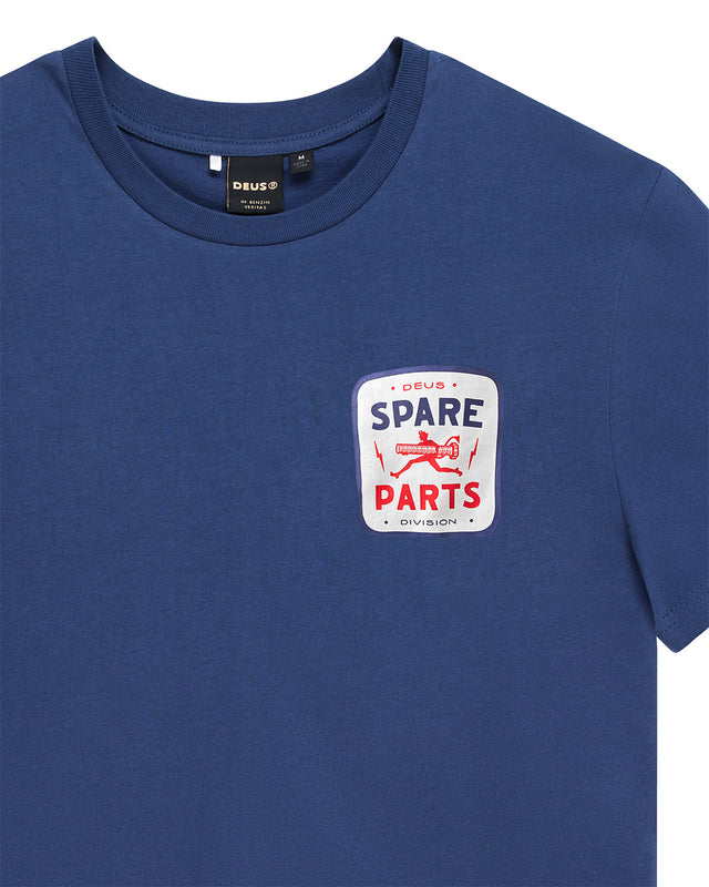 MUDFLAP TEE - MECHANIC BLUE