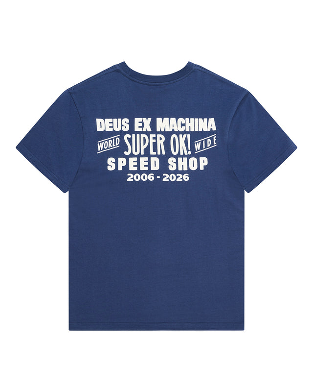 MUDFLAP TEE - MECHANIC BLUE
