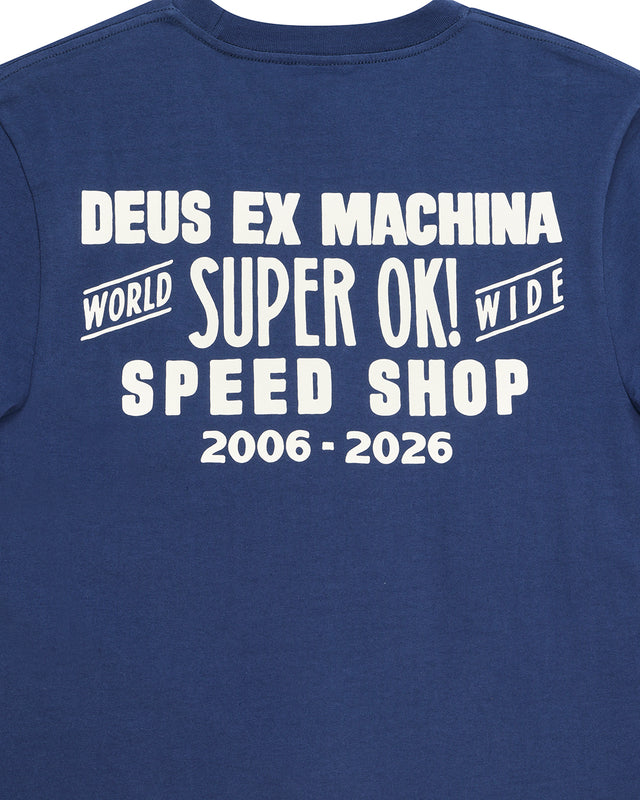 MUDFLAP TEE - MECHANIC BLUE