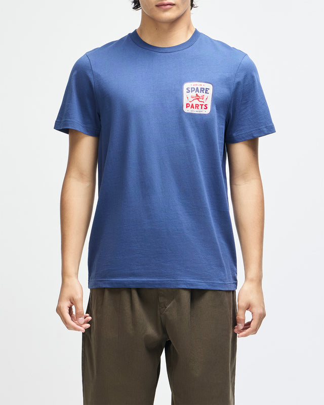 MUDFLAP TEE - MECHANIC BLUE