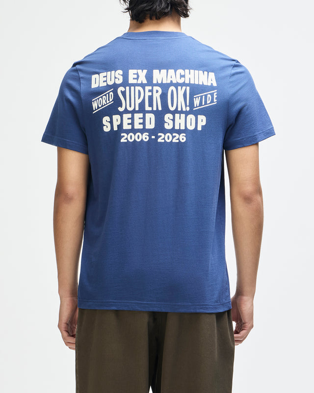 MUDFLAP TEE - MECHANIC BLUE