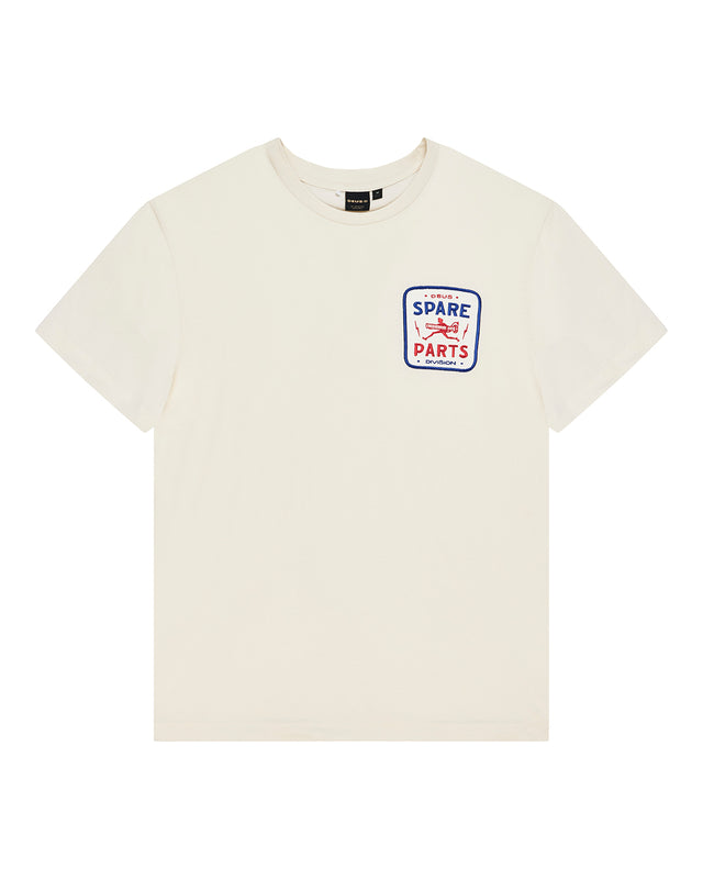 MUDFLAP TEE - VINTAGE WHITE