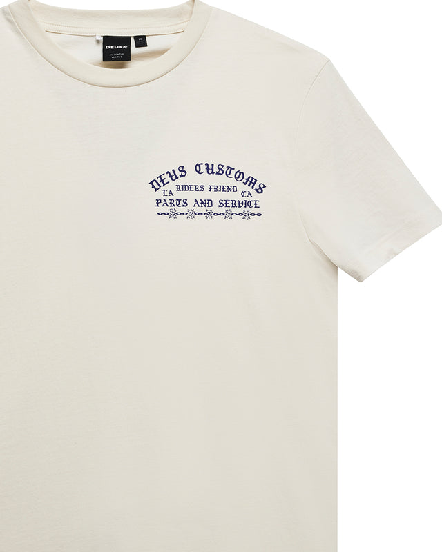 UNCHAINED TEE 2 - VINTAGE WHITE