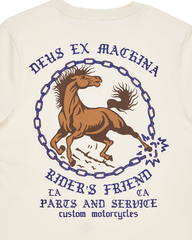 UNCHAINED TEE 2 - VINTAGE WHITE