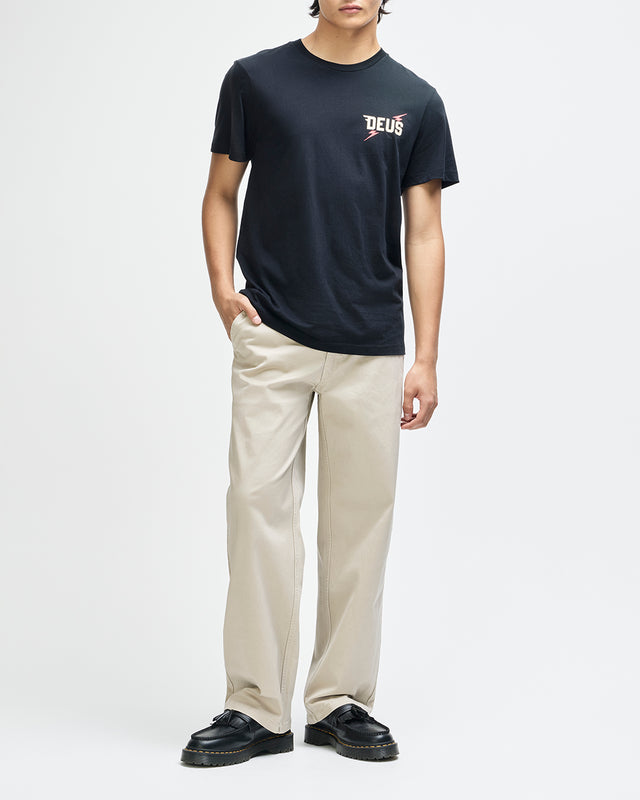 GLOBAL SPARK TEE - BLACK