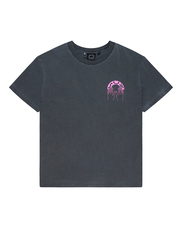 CATCHIN RAYS TEE - ANTHRACITE